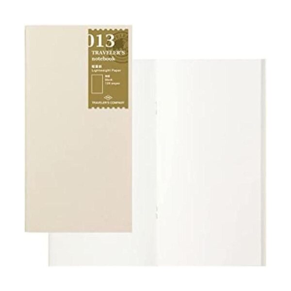 1 x Cuaderno del Viajero Refill 13 ligero Papel Blanco_1