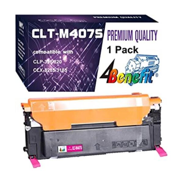 1 cartucho de tóner CLT407S compatible con Magenta_1