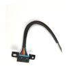 16PIN j1962F OBD2 hembra a cable abierto OBDII Dash Port_2