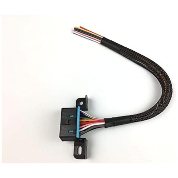 16PIN j1962F OBD2 hembra a cable abierto OBDII Dash Port_4