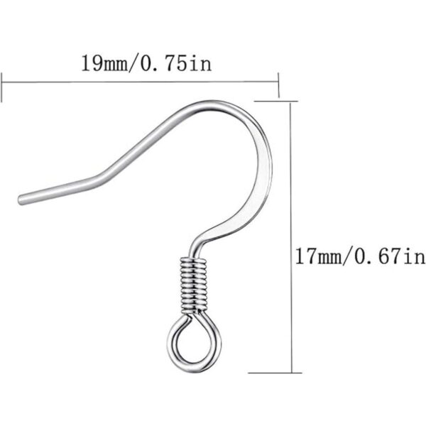 150 ganchos de acero inoxidable para pendientes de alambre_2