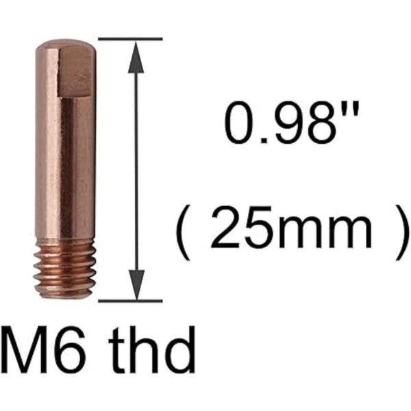 15AK MB15 MAG MIG Punta de contacto para antorcha de_2