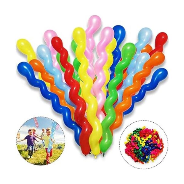 100 globos de látex en espiral de 40 pulgadas para varios_2