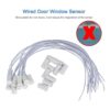 10pcs NC empotrable con cable puerta sensor ventana_3