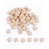 100Pcs Natural Wood Beads Star Shape Unfinished Wooden_1