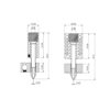 1 extrusora de impresora 3D Hotend con 3 boquillas MK8 de_2