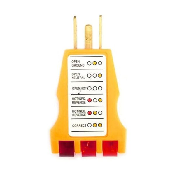 1 receptáculo de eléctrica Tester Analizador de salida AC_5