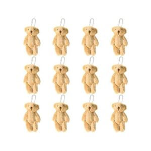 12 mini osos de peluche de peluche de 0.8 pulgadas_1