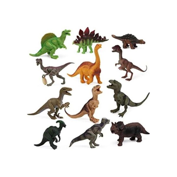 12 figuras de dinosaurio para niños juguetes realistas de_1