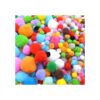 1000 pompones multicolores para manualidades bolas_5