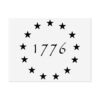 1776 Plantilla de plantilla de 13 estrellas Betsy Ross_1