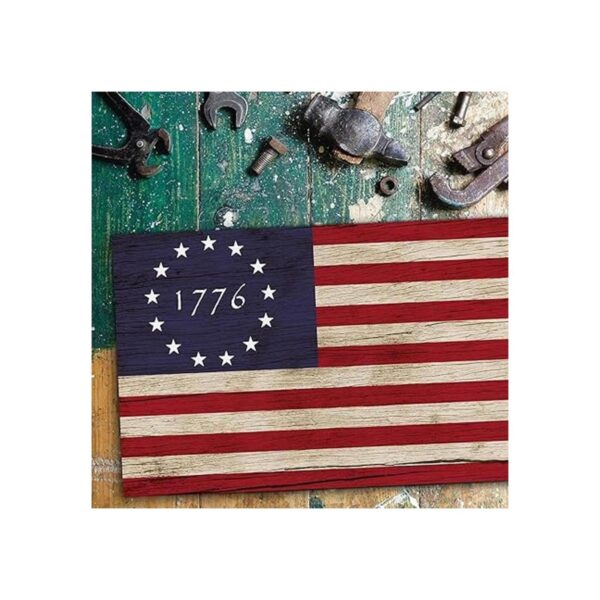 1776 Plantilla de plantilla de 13 estrellas Betsy Ross_7