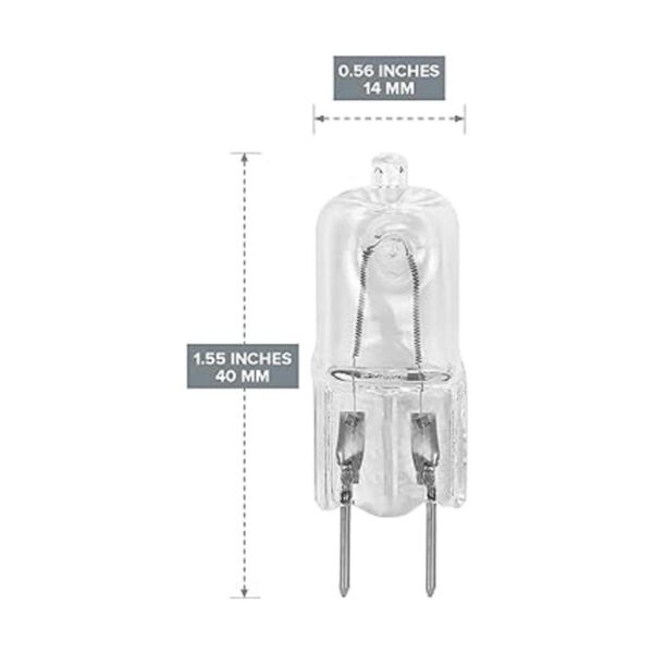 10 PackG8 50W 120V Halogen Light Bulbs JCD Type 110v 130v_2