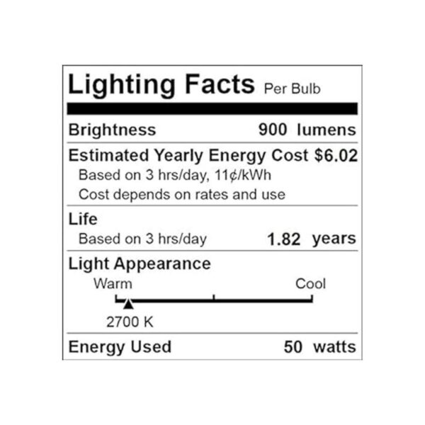 10 PackG8 50W 120V Halogen Light Bulbs JCD Type 110v 130v_5