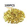 100pcs Antiguo Tubo de Oro Separador Perlas Crimp Perlas_2