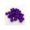 100 piezas de cuentas redondas de silicona de color morado_4