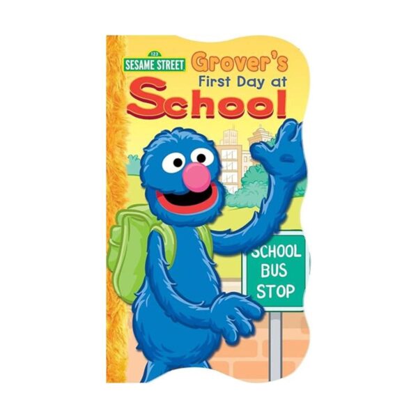 1 2 3 Sesame Street Juego de libro de tablero con forma_5