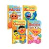 1 2 3 Sesame Street Juego de libro de tablero con forma_1