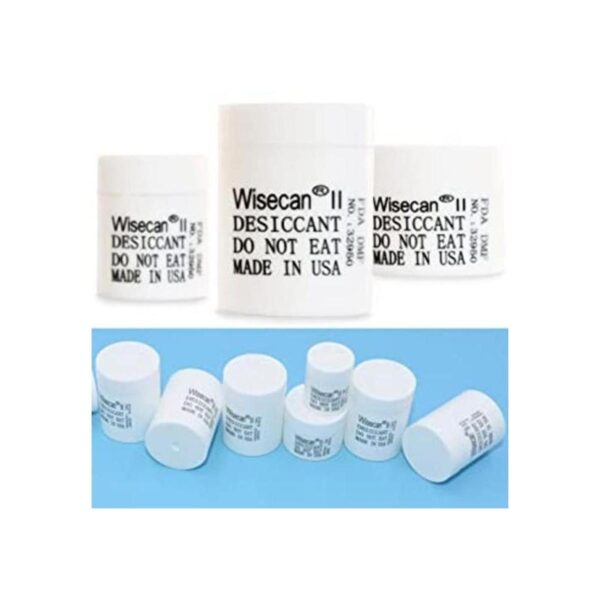 0.04 oz 100 unidades Wisecan White Silica Gel_1