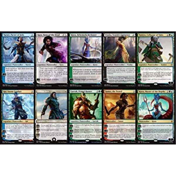 10 MTG Surtidos Planeswalkers Incluye Mítica Raras_1