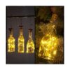 18 luces solares para botellas de vino 20 luces LED_5